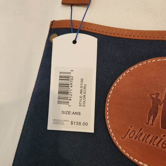 Johnnie-O Canvas Tote All Bag – Brand New with Tags! - Picture 4 of 9